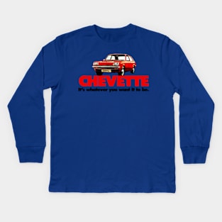 VAUXHALL CHEVETTE - advert Kids Long Sleeve T-Shirt